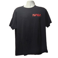 NASA Meatball Logo 7 Historic Space Programs Men’s XL F&B Print T Shirt USA Flag