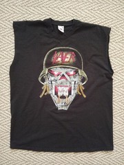 Vintage Slayer War Ensemble T-Shirt Fruit Of The Loom Tag Large
