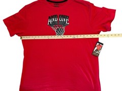 NEW With Tags AND1 Basketball Retro Style Red Graphic T-Shirt Men’s XL