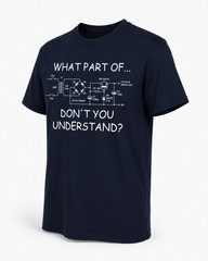 What Part Of Don’t You Understand Math Graphic Funny Unisex T-Shirt