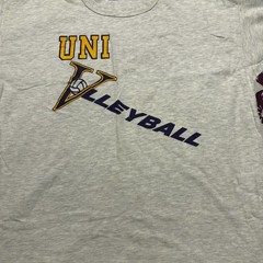 Vintage Champion UNI Volleyball University of Northern Iowa Graphic T-Shirt