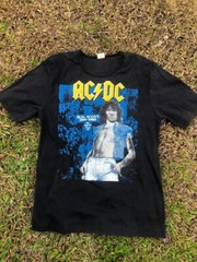 Bon Scott The Legend ACDC Short Sleeve Black All Size Gift Shirt VC2006