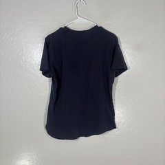 Buck Mason Shirt Mens Small Blue 100% Cotton Crewneck Tee Made USA Solid Basic