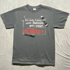 Tennessee River Mens Med Graphic T Shirt It’s Only Funny Until Someone Gets Hurt