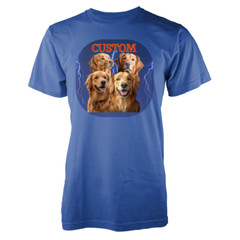 Custom Vintage Bootleg Pet Shirt Pet Photo + Name Custom Dog Portrait Adult Gift