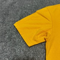 Volcom Shirt Mens Medium Yellow Cotton Tee Short Sleeve Stone Logo