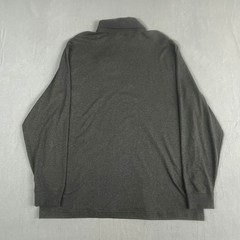Roundtree & Yorke Mens XL Seamless Neck Turtleneck Shirt Long Sleeve Grey New