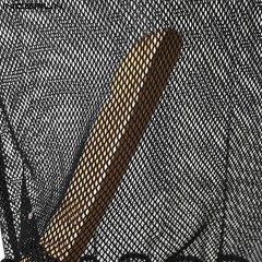 Camiseta Verano Malla Manga Corta Transparente Hueco Oversize Hombre