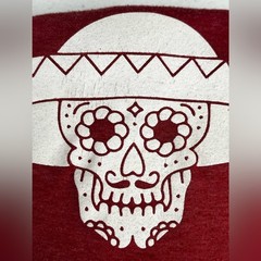 Graphic Red Crewneck L/S Tee Unisex