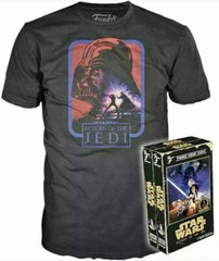 Star Wars Darth Vader Return Of The Jedi X-Large Funko T-shirt Sealed Exclusive