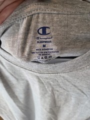 grey Champion classic jersey t-shirt Ladies Medium