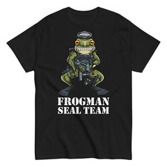 Navy Seals DEVGRU US Seal Team Frog Skeleton T-Shirt