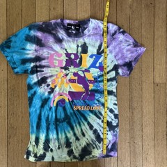 Griz Spread Love Show Love Sax Tie Dye Tshirt Size Small
