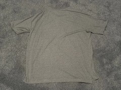 Duluth Shirt Mens XL Gray Regular Fit Henley Neck Pocket Longtail Tee Button