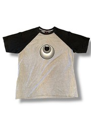 Vintage 90s JNCO Jeans Crazy Eyeball Graphic Shirt Skater Grunge Y2K Size XL