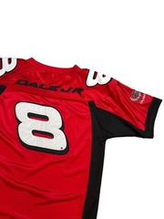 Vintage Dale Earnhardt Jr Budweiser Heavy Embroidered NASCAR Jersey L