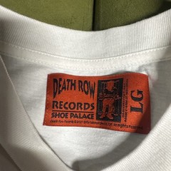 Death Row Records Shirt Men’s Size LARGE White 30th Anniversary ‘91 2021