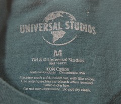 Universal Studios Creature From The Black Lagoon Green Graphic T-Shirt Size M