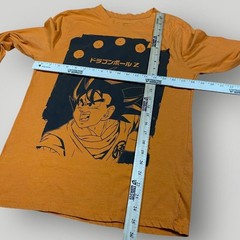 Dragon Ball Z Goku Shirt Adult Small Orange Long Sleeve Graphic Anime Tee