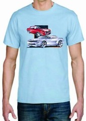 Adult DryBlend® T-Shirt – (CAMARO – HOT ROD)