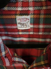 True Vintage LC King Pointer Brand Flannel Shirt Made in USA – Size Large