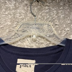 Pact Organic Cotton S T-shirt Navy Crew Neck Sustainable Casual Preppy