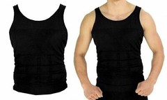 Men’s Athletic Slimming Compression Tank Top Waist Slim Body Shaper