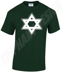 Star Of David Jewish Icon Religious Symbol Israel Judaism T-Shirt Many Colours