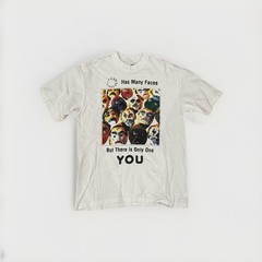 XANAX/MANY FACES Tee (By ANDAFTERTHAT) Size M