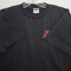 Vtg 90s Pulp Fiction Movie Promo TShirt XL Tarantino Embroidered Single Stitch