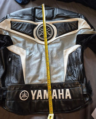 Hein Gericke Yamaha Leather Motorcycle Jacket Size 36 S Small