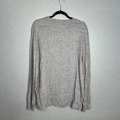 Polo Ralph Lauren Long Sleeve T-Shirt Mens Size L Gray Neutral Tee