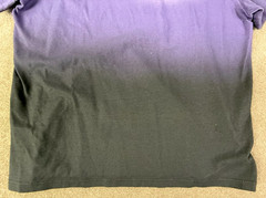 Isabel Marant Honore Tee Purple Tri-color Logo T-shirt Size M Made In Portugal