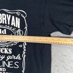 A1 Luke Bryan 2019 Tour Promo Shirt Adult Small Black Country Music Mens