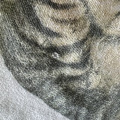 Vintage 90s White Funny Single Single Stitch Cat Funny Joke Art T-Shirt Sz XL