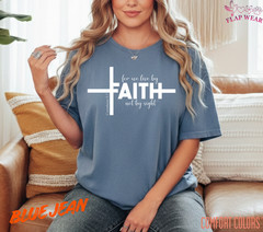 Unisex Faith Not By Sight Chri T-Shirt, Men T shirt,Women T shirt Gift Christian