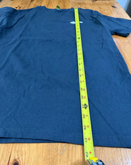 Econscious Organic Cotton T-Shirt Surfboard Back Print Blue size Medium