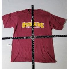 Reebok NFL Washington Redskins Burgundy Graphic T-Shirt Mens Medium
