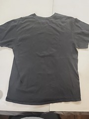 Black Wolf Graphic NatureT Shirt Sz Lg Mens Easy Care 100% Cotton Short Sleeve