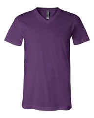 Bella + Canvas Unisex Jersey V-Neck T-Shirt 3005 Retail Fit XS – XL, Retail fit