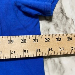 Anvil Lightweight Mens T-Shirt Sz Chest 21.5″ x Length 26.5″ Blue Short Sleeve