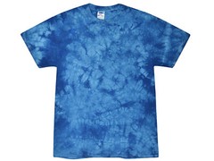 Tie Dye Crystal Royal T-Shirts S M L XL 2XL 3XL Cotton Colortone