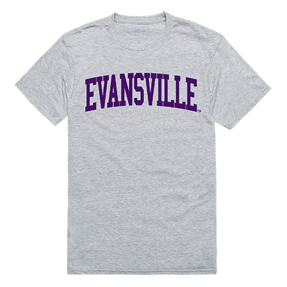 University Of Evansville Purple Aces NCAA College Cotton Game Day T-Shirt S-2XL