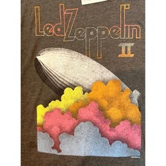Tultex Men’s Grey and Orange T-shirt
