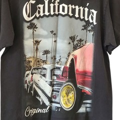 Shaka Wear Heavyweight Graphic Tshirt California Original L Black Streetwear