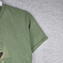 Acadia National Park T Shirt Mens Medium Green Nature Outdoors Hiking Animals