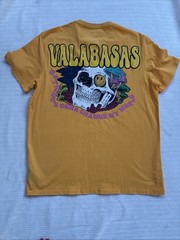 Valabasas Men’s Yellow Graphic NWOT T-Shirt Size Large