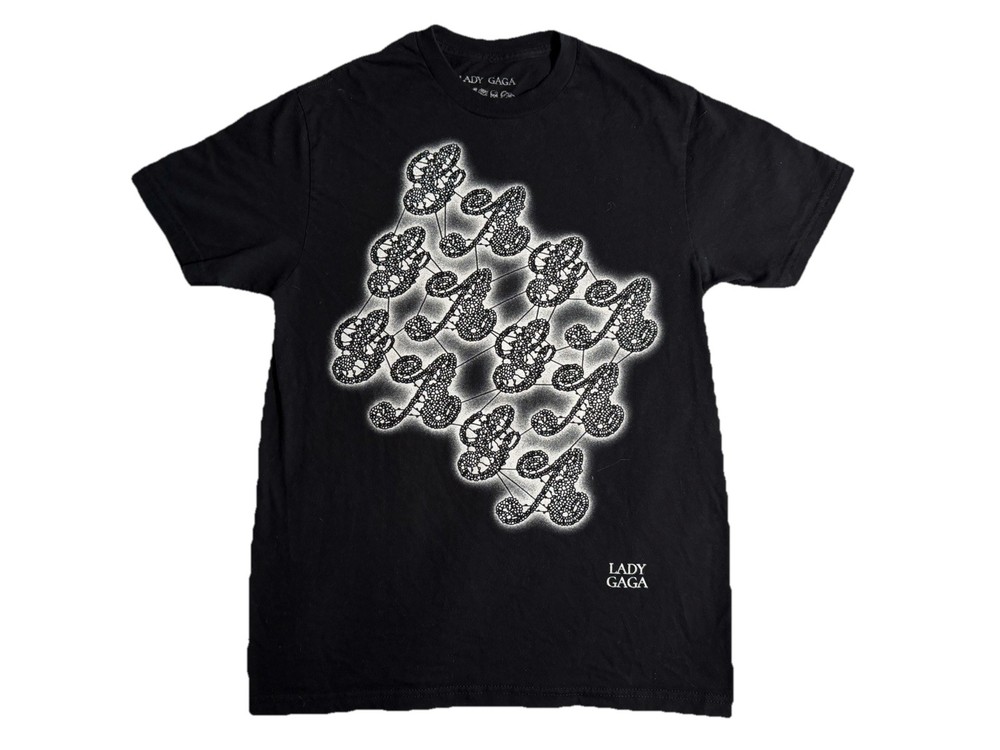 Lady Gaga Lace Gaga Mayhem Ball Tour Tee Size Medium