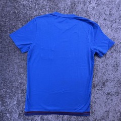 Fred Perry T-Shirt Small Royal Blue Logo Pocket Cotton Jersey Casual Crew Neck