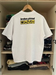 Broken Planet In Case Of Emergency Tee Y2k Mens Size Small